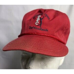 Houston Open TPC The Woodlands Golf Texas Vintage Rope Trucker USA TEXACE